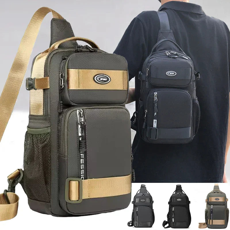 Men's Convertible Crossbody Backpack — Lightweight & Spacious
