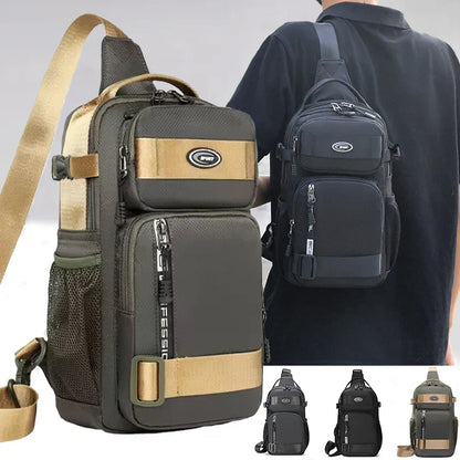 Men's Convertible Crossbody Backpack — Lightweight & Spacious