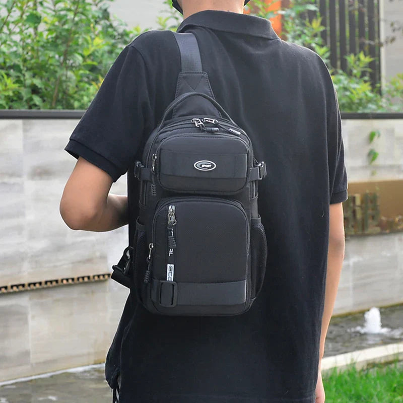 Men's Convertible Crossbody Backpack — Lightweight & Spacious