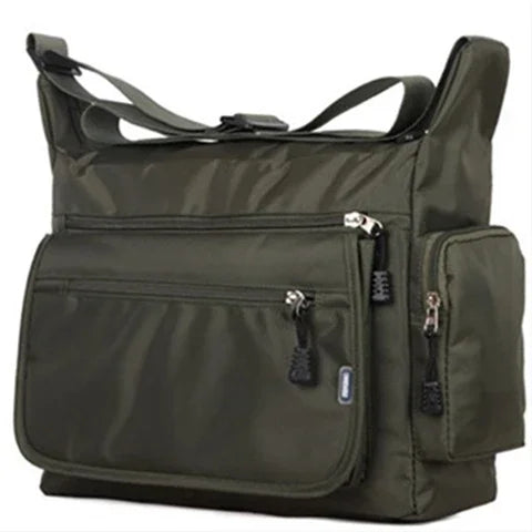 Men’s Waterproof Nylon Crossbody Bag – Tilorraine Messenger