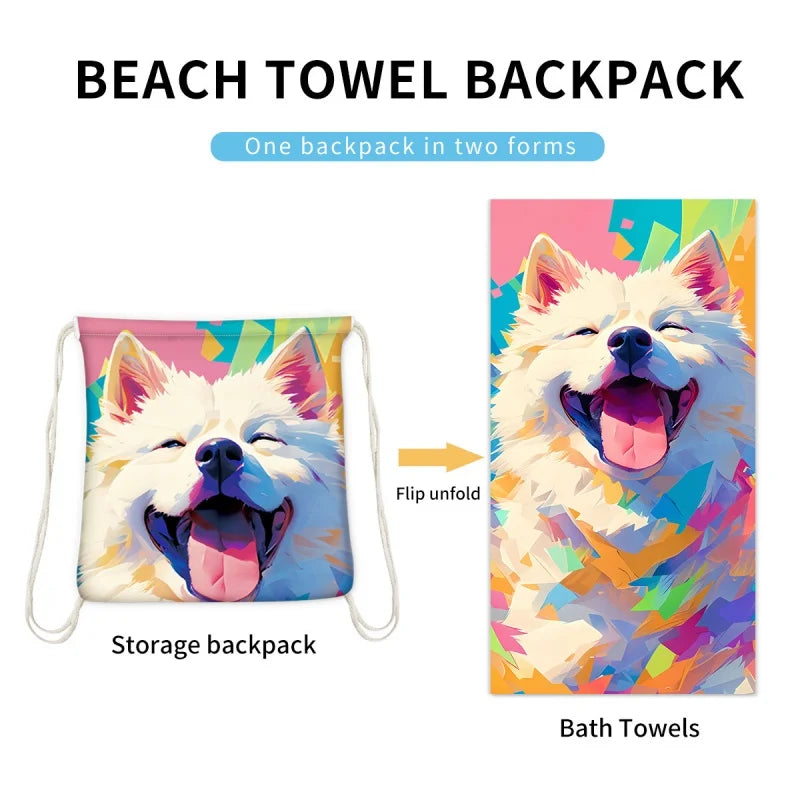 BeachFlip™ Towel Bag 🏖️✨ — Carry & Relax in One
