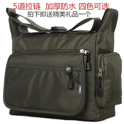 Men’s Waterproof Nylon Crossbody Bag – Tilorraine Messenger