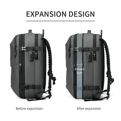 The Ultimate Travel Pack: Men’s Vacuum Compression Backpack