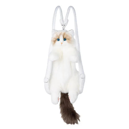 Cuddly Companion Plush Backpack — Adorable Animal Bag for Women & Girls