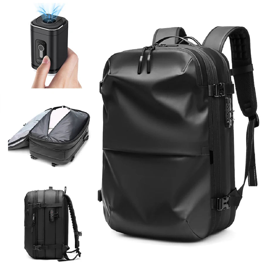 The Ultimate Travel Pack: Men’s Vacuum Compression Backpack