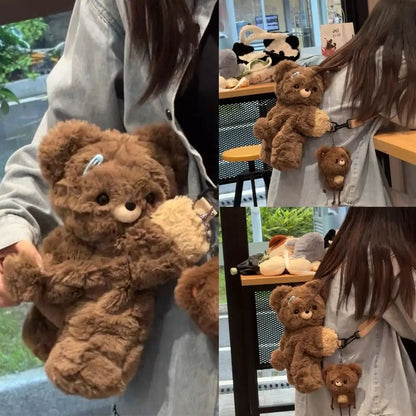 CuddleCarry™ Plush Teddy Backpack 🧸