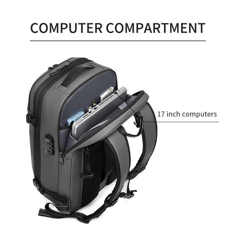 The Ultimate Travel Pack: Men’s Vacuum Compression Backpack