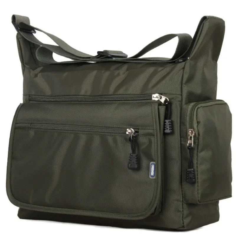 Men’s Waterproof Nylon Crossbody Bag – Tilorraine Messenger