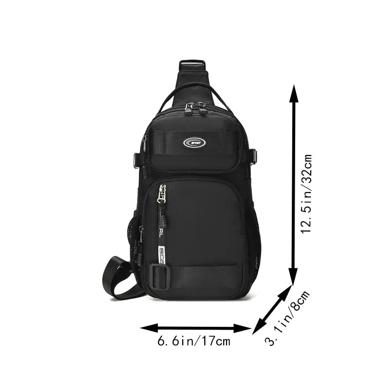Men's Convertible Crossbody Backpack — Lightweight & Spacious